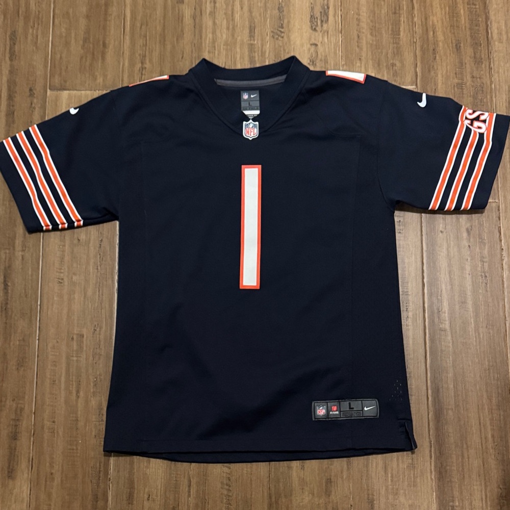 Nike Kids Chicago Bears Justin Field Jersey